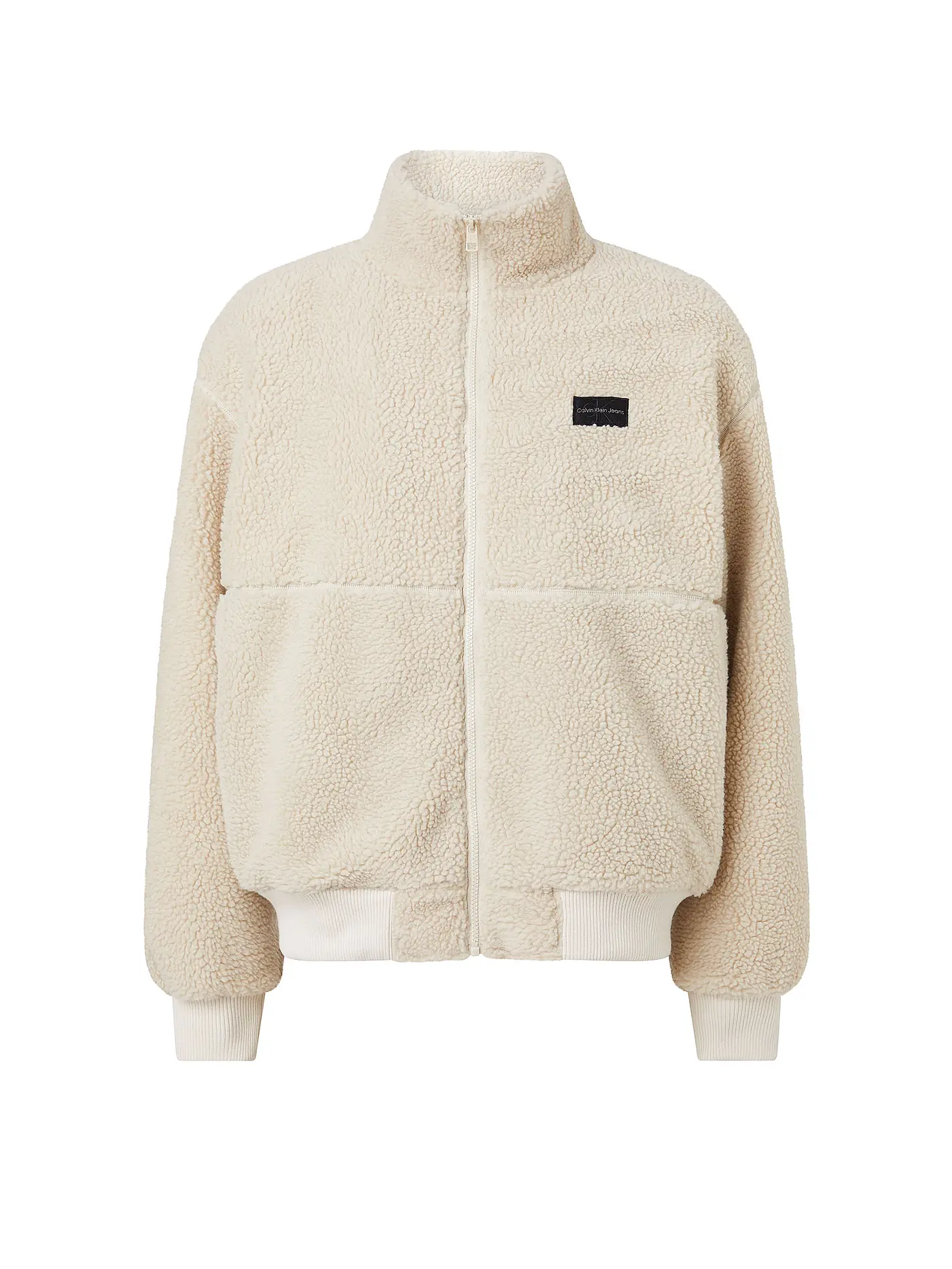 CALVIN KLEIN JEANS | Jacke in Felloptik | 